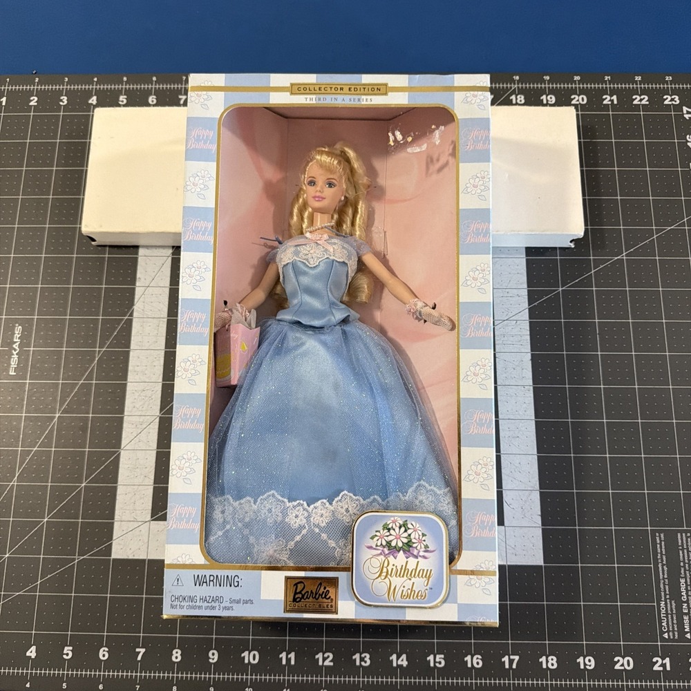 Mattel Birthday Wishes Barbie / Third in a Series  #28434 - New NRFB 2000